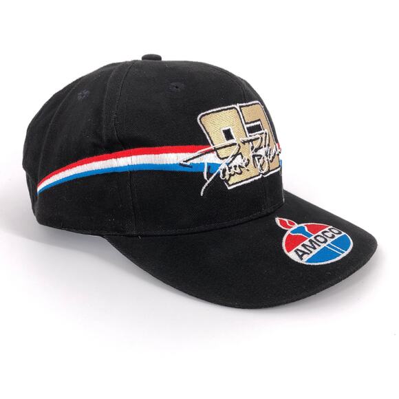 90s Amoco Car Racing Dave Blaney hat 1990s vintage - Picture 2 of 7